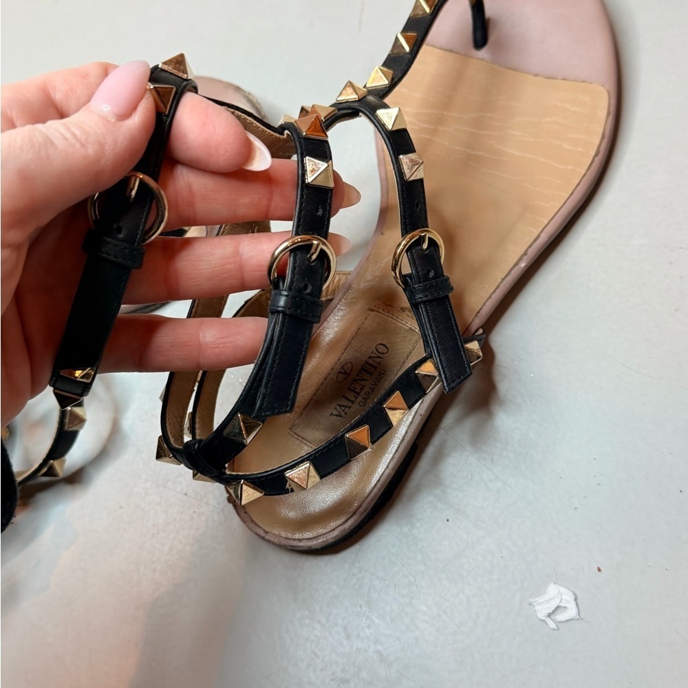 Valentino Rockstud Gladiator Sandals | Size 7 | True to Size - Picture 17 of 17